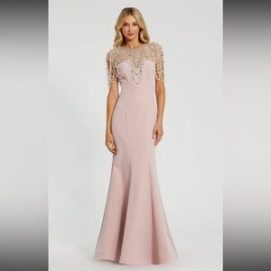 Authentic MacDuggal Formal Evening gown prom wedding gala fundraiser one